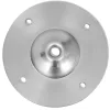  4 db szálcsiszolt nikkel teleszkópos asztalláb 710 mm - 1100 mm