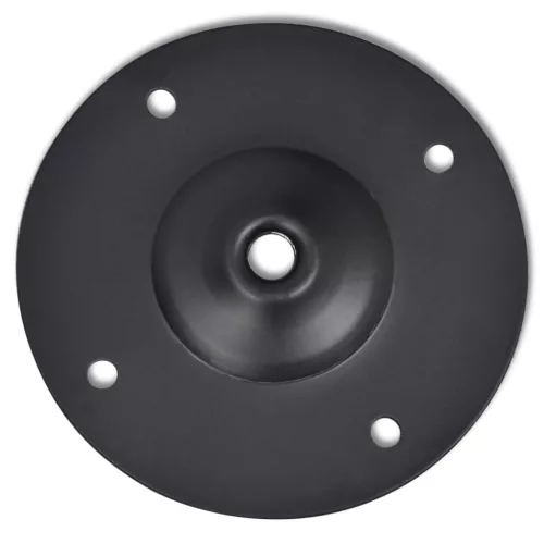  4 db fekete teleszkópos asztalláb 710 mm - 1100 mm