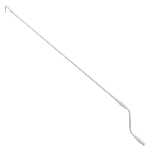  kék és fehér manuális, kazettás napellenző 450 x 300 cm