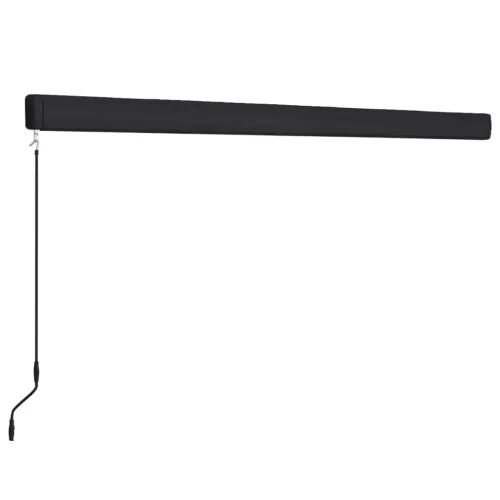  kék és fehér manuális kazettás napellenző 400 x 300 cm