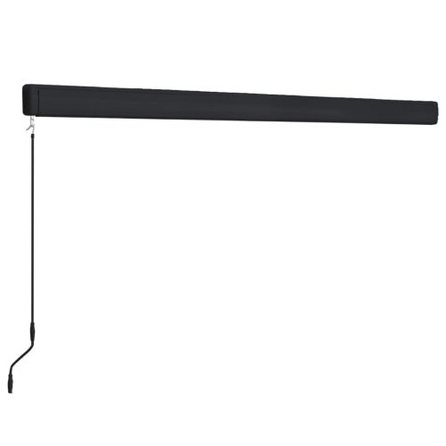  kék és fehér manuális kazettás napellenző 450 x 300 cm