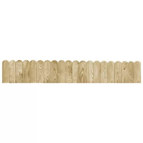  2 db impregnált fenyőfa bordűrtekercs 120 cm