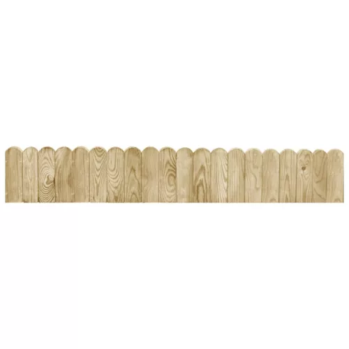  3 db impregnált fenyőfa bordűrtekercs 120 cm