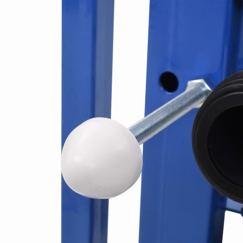  fekete falra szerelhető kerámia WC rejtett öblítőtartállyal