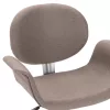  tópszínű szövetborítású forgó irodaszék 