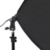  fotóstúdió-felszerelés softbox lámpákkal és háttérrel