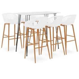  7 részes fehér bárszett