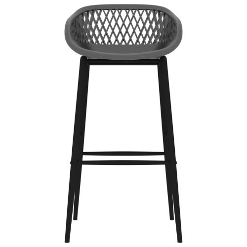  5 részes fekete és szürke bárszett