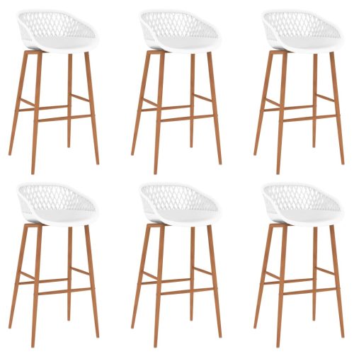  7 részes fekete és fehér bárszett