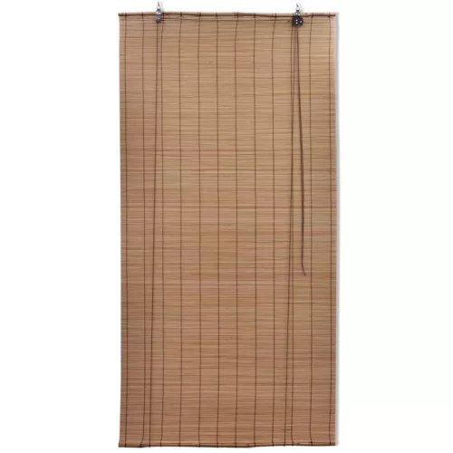  2 db barna bambusz redőny 80 x 160 cm