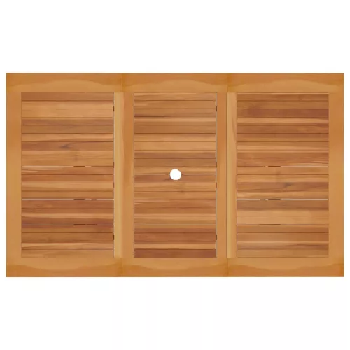  7 részes tömör tíkfa kerti étkezőgarnitúra párnákkal