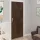  4 db sötét tölgyszínű öntapadó PVC ajtófólia 210 x 90 cm