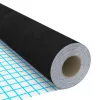  2 db sötét faszínű öntapadó PVC ajtófólia 500 x 90 cm