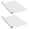  2 db fehér faszínű öntapadó PVC ajtófólia 500 x 90 cm