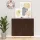  2 db sötét tölgyszínű öntapadó PVC ajtófólia 500 x 90 cm
