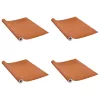  2 db világos tölgyszínű öntapadó PVC ajtófólia 500 x 90 cm