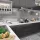  2 db fekete öntapadó PVC ajtófólia 500 x 90 cm