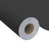  2 db fekete öntapadó PVC ajtófólia 500 x 90 cm