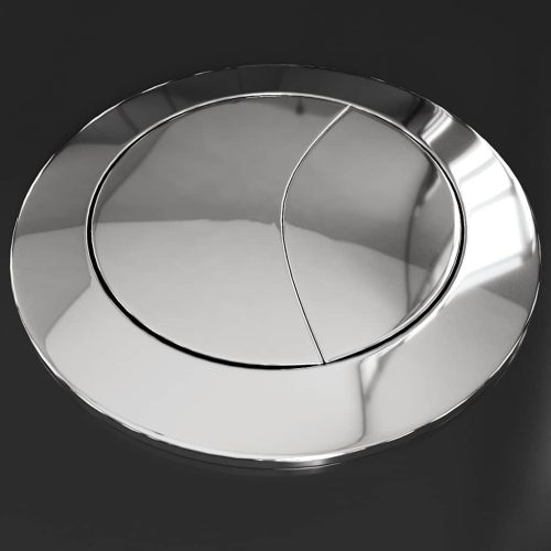  fürdőszobai kerek fekete kerámia WC alsó vízelvezetéssel