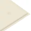  2 személyes tömör eukaliptuszfa kerti pad párnával 120 cm