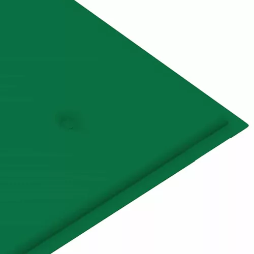  2 személyes tömör eukaliptuszfa kerti pad párnával 120 cm