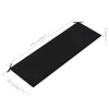  3 személyes tömör eukaliptuszfa kerti pad párnával 150 cm