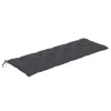  3 személyes tömör eukaliptuszfa kerti pad párnával 150 cm