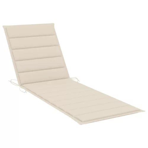  bambusz kerti napozóágy párnával
