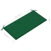  tömör tíkfa kerti pad zöld párnával 112 cm