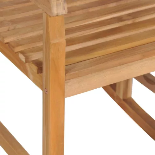  tömör tíkfa hintaszék antracitszürke párnával