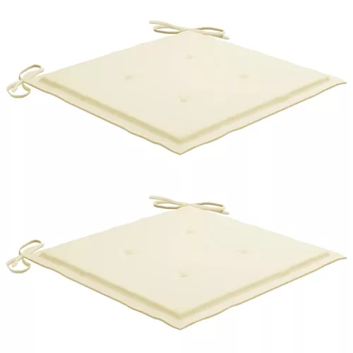  tömör tíkfa hintaszék krémszínű párnával