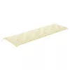  tömör tíkfa kerti pad krémfehér párnával 175 cm