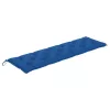  tömör tíkfa kerti pad kék párnával 175 cm