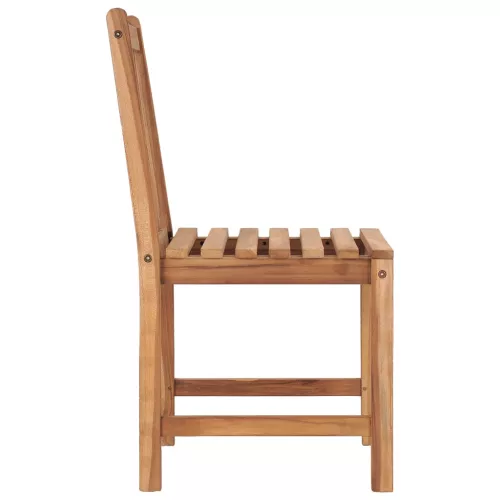  2 db tömör tíkfa kerti szék párnával