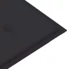  tömör tíkfa rakásolható kerti pad párnával 128,5 cm