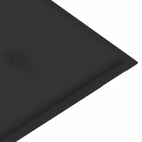  tömör tíkfa rakásolható kerti pad párnával 128,5 cm