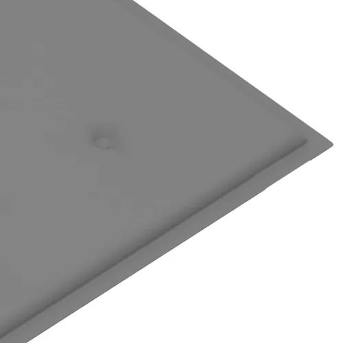  tömör tíkfa rakásolható kerti pad párnával 128,5 cm