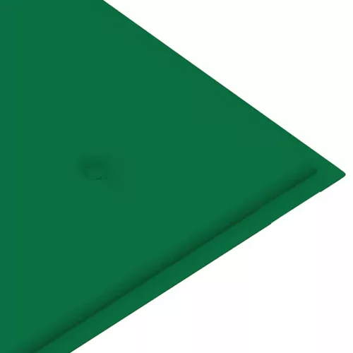  tömör tíkfa rakásolható kerti pad párnával 128,5 cm