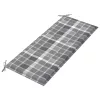  tömör tíkfa rakásolható kerti pad párnával 128,5 cm