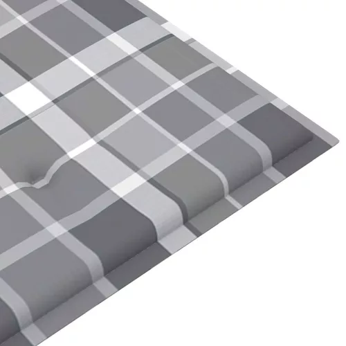  tömör tíkfa rakásolható kerti pad párnával 128,5 cm