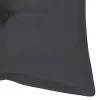  tömör tíkfa rakásolható kerti pad párnával 128,5 cm