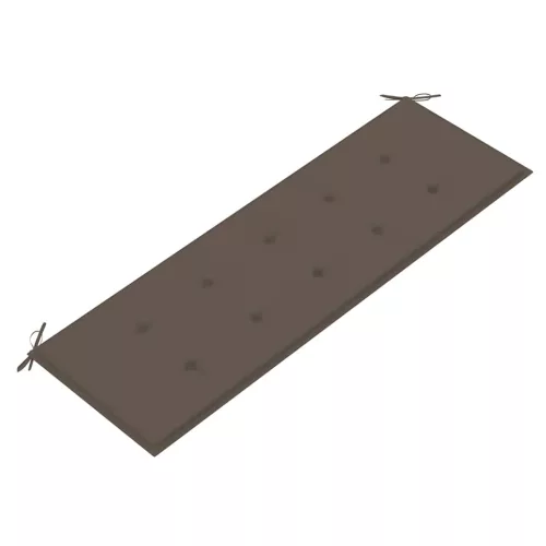  tömör tíkfa rakásolható kerti pad párnával 159 cm