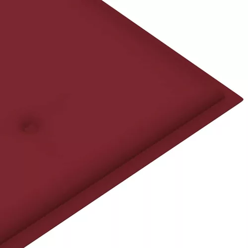  tömör tíkfa rakásolható kerti pad párnával 159 cm