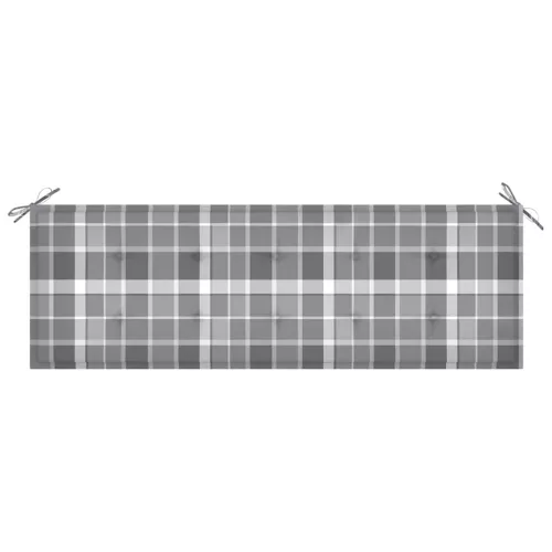  tömör tíkfa rakásolható kerti pad párnával 159 cm