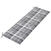  tömör tíkfa rakásolható kerti pad párnával 159 cm