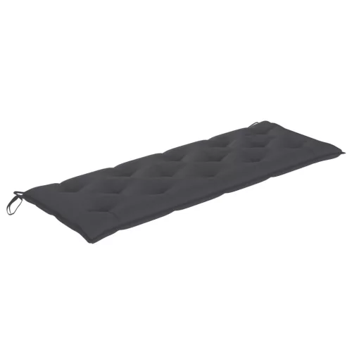  tömör tíkfa rakásolható kerti pad párnával 159 cm
