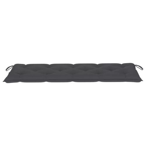  tömör tíkfa rakásolható kerti pad párnával 159 cm