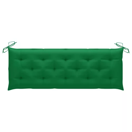  tömör tíkfa rakásolható kerti pad párnával 159 cm
