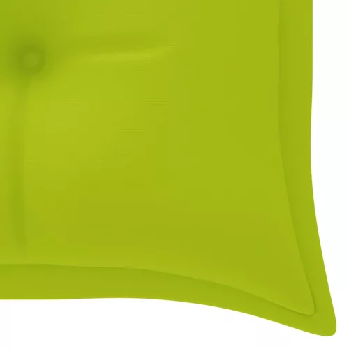 tömör tíkfa rakásolható kerti pad párnával 159 cm