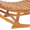  tömör tíkfa hintázó napozóágy párnával